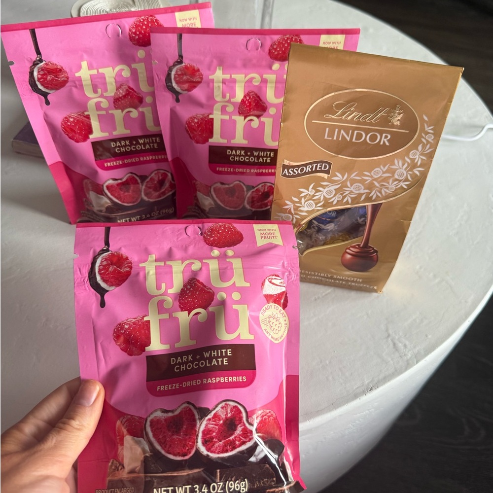 Dark & White Chocolate Freeze-Dried Raspberries